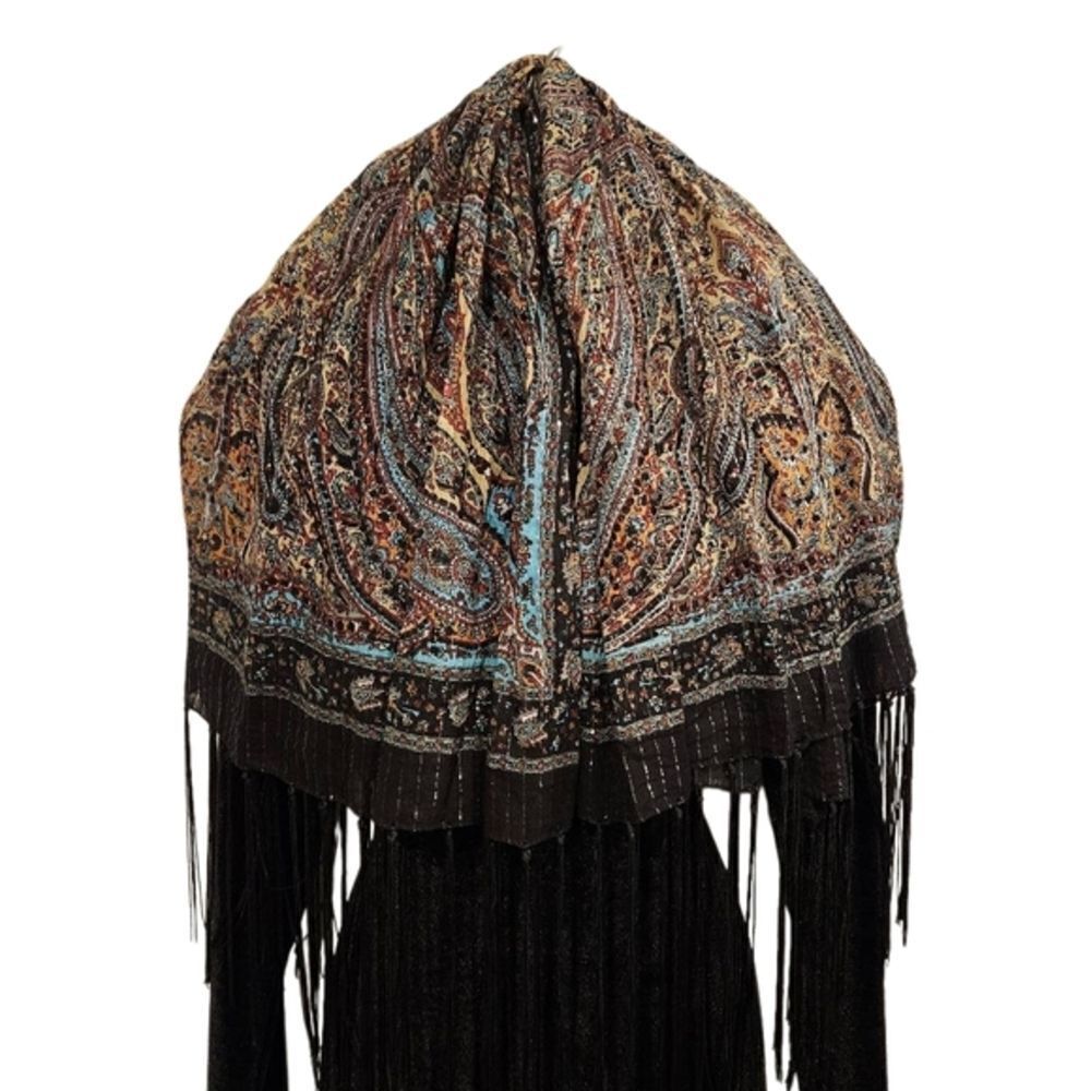 Vintage Boho Scaf with Tassle
